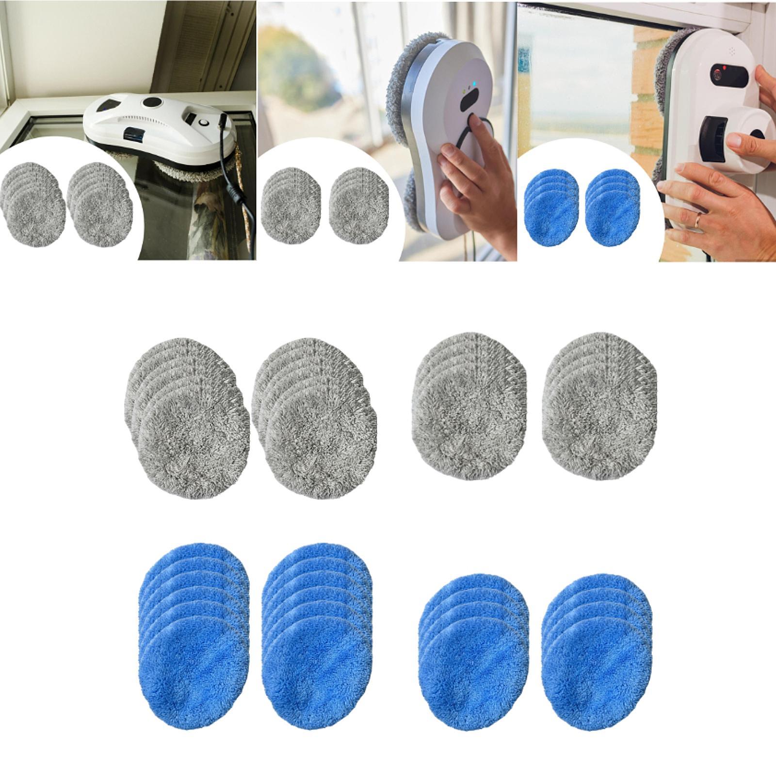 Cloth Pad Reusable - 12 Pieces Replacement Pads for Window